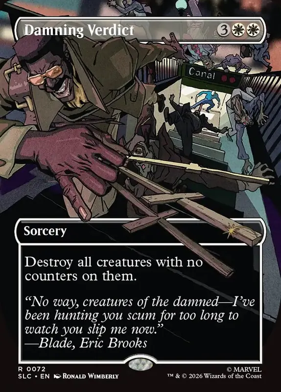 Damning Verdict [Secret Lair Countdown]