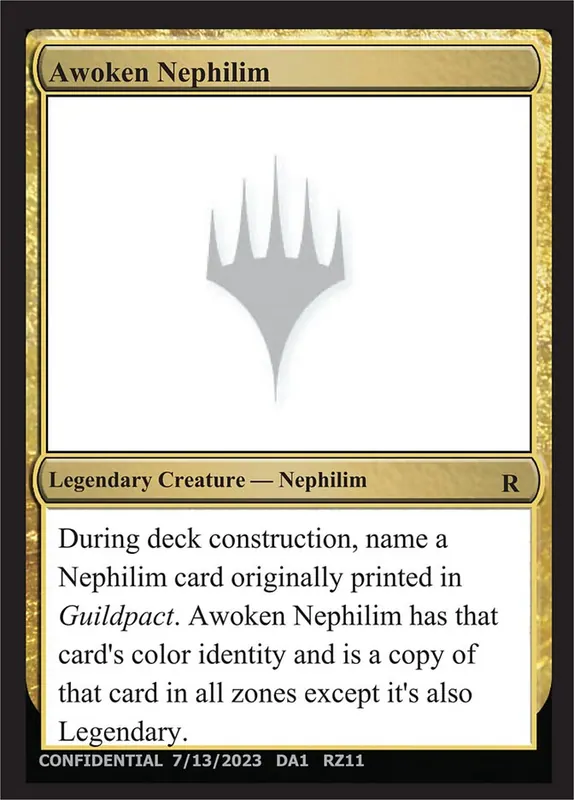 Awoken Nephilim [Unknown Event]