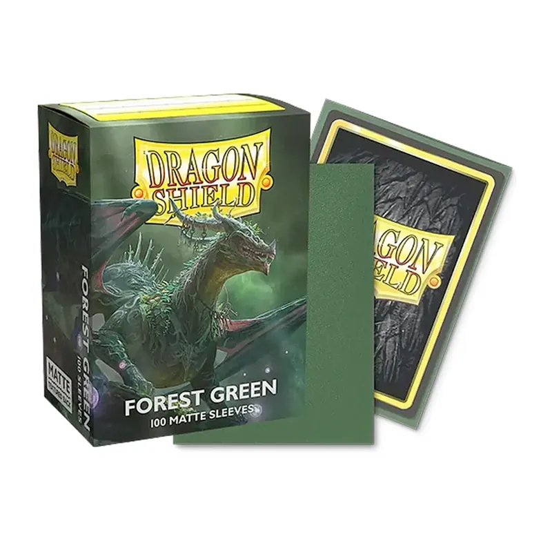 Dragon Shield - Forest Green - Matte Standard