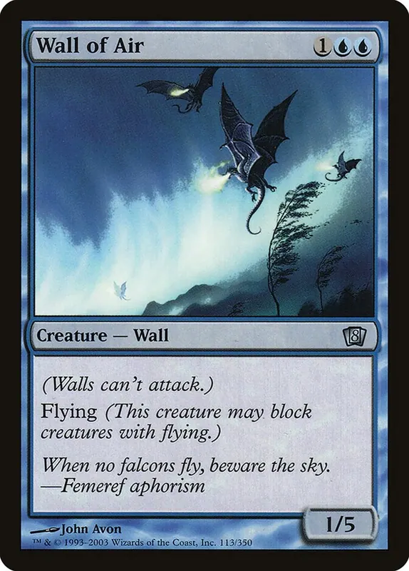 Wall of Air [Eighth Edition]