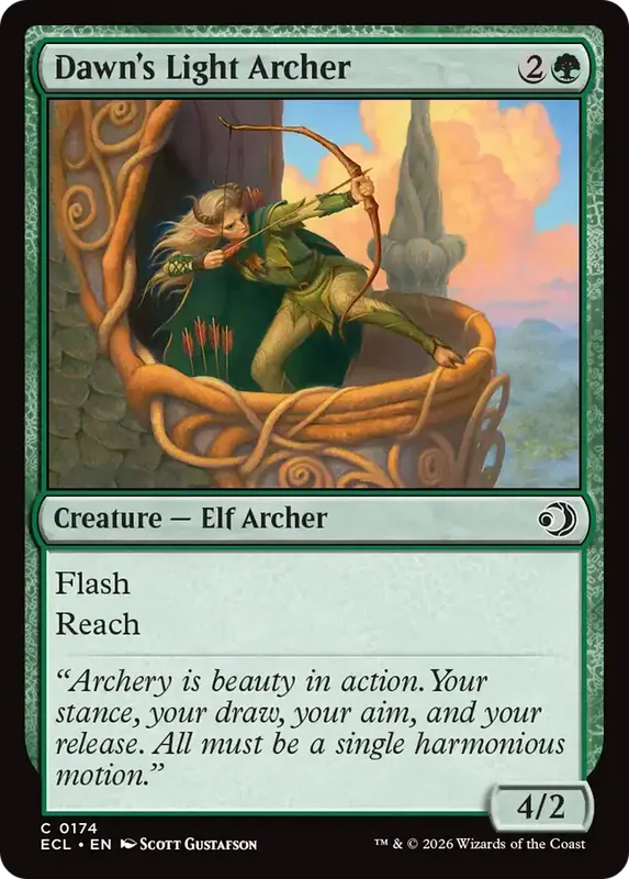 Dawn's Light Archer [Lorwyn Eclipsed]