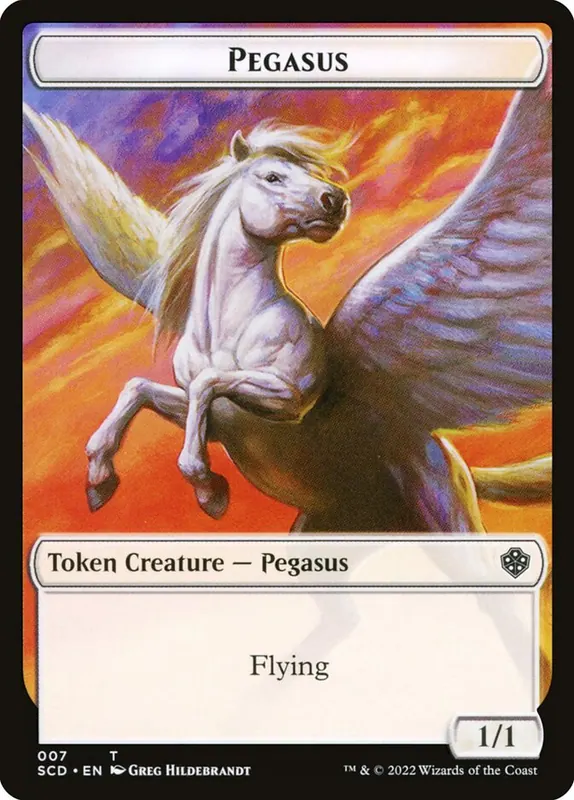 Pegasus [Starter Commander Deck Tokens]