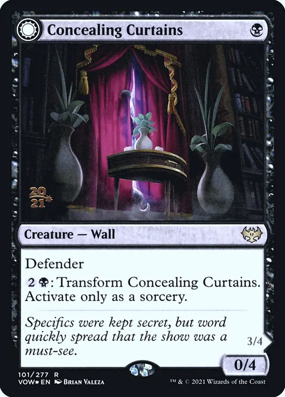 Concealing Curtains // Revealing Eye [Innistrad: Crimson Vow Promos]
