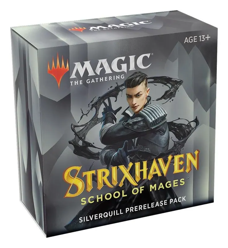 PACK DE PRERELEASE AT HOME STRIXHAVEN SILVERQUILL SIN SOBRES ETXRAS