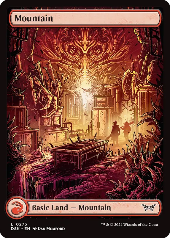 Mountain (275) - Full Art [Duskmourn: House of Horror]