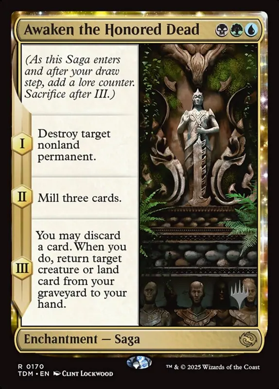 Awaken the Honored Dead [Tarkir: Dragonstorm Promos]