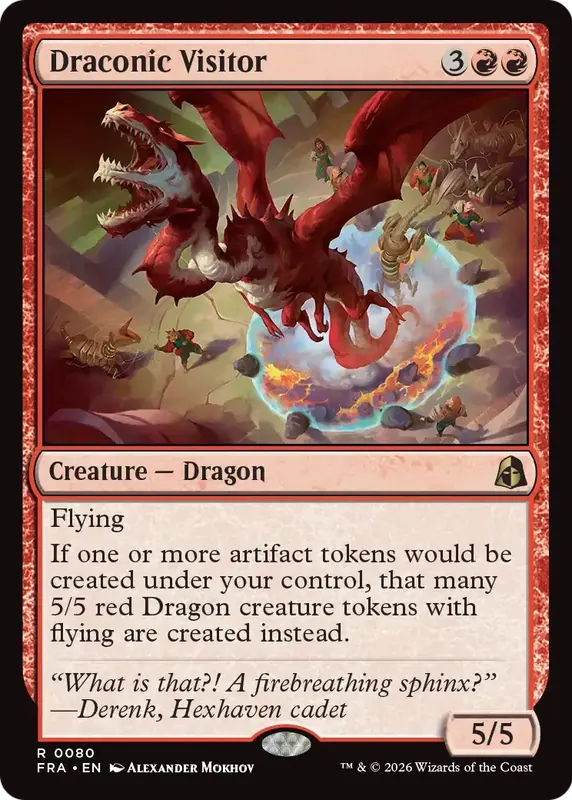 Draconic Visitor [Reality Fracture]