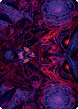 Reckoner Shakedown Art Card [Kamigawa: Neon Dynasty Art Series]