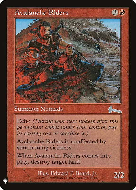 Avalanche Riders [The List]