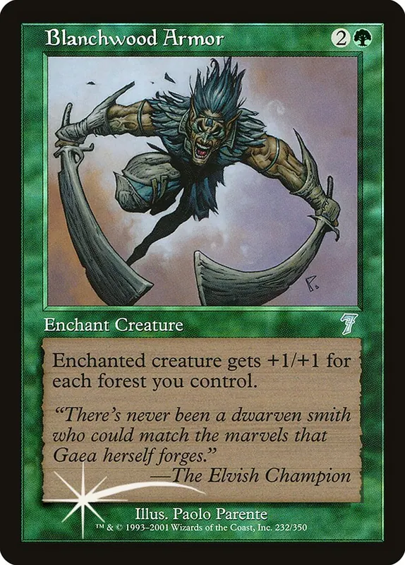 Blanchwood Armor [Seventh Edition]