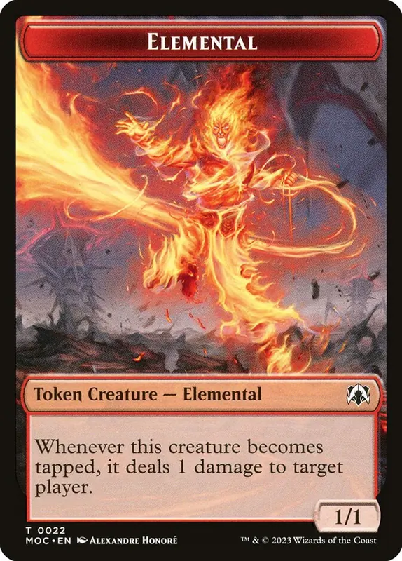 Elemental [March of the Machine Commander Tokens]