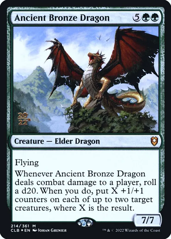 Ancient Bronze Dragon [Battle for Baldur's Gate Promos]