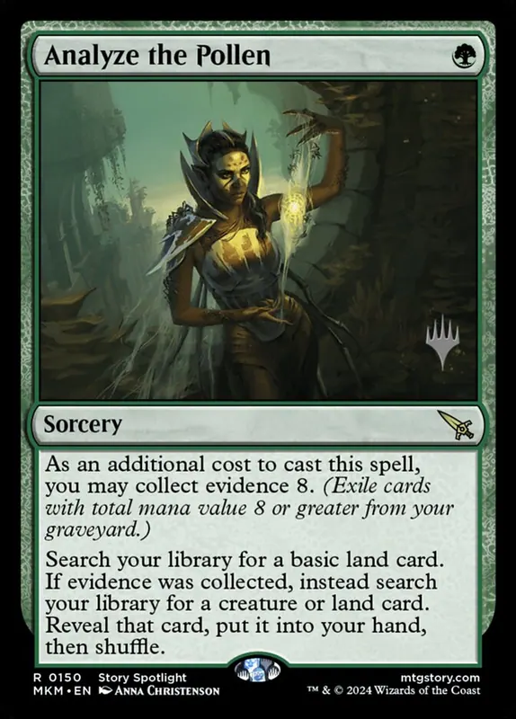 Analyze the Pollen [Murders at Karlov Manor Promos]