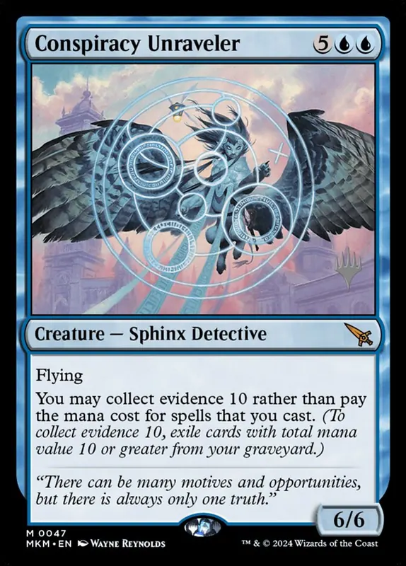 Conspiracy Unraveler [Murders at Karlov Manor Promos]