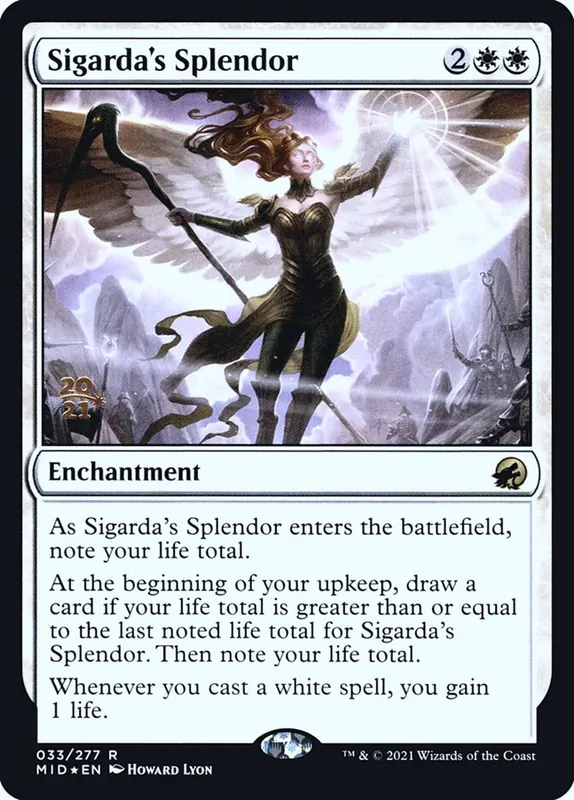 Sigarda's Splendor [Innistrad: Midnight Hunt Promos]