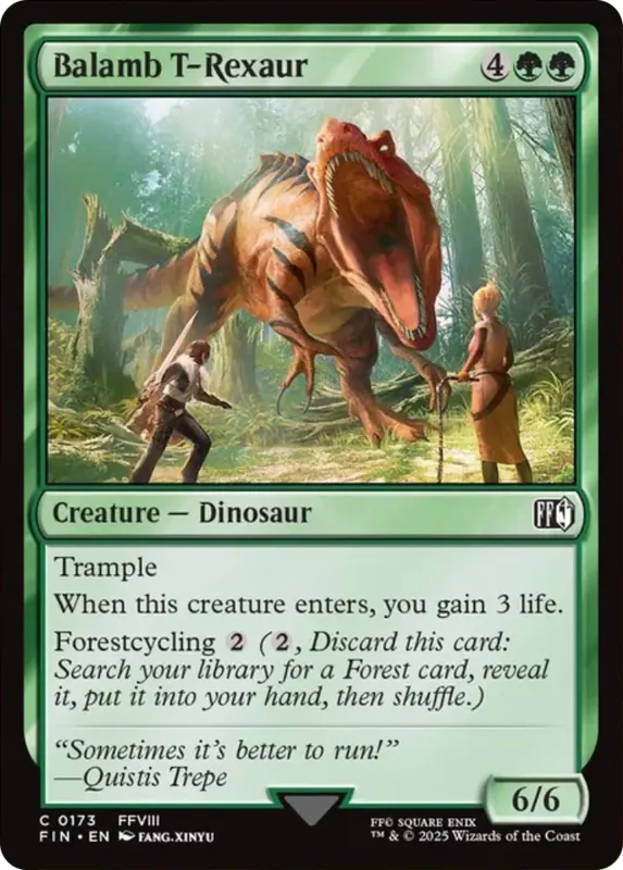 Balamb T-Rexaur [FINAL FANTASY]