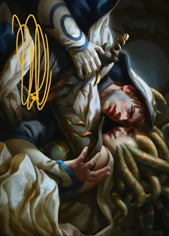 Vraska's Final Mercy // Vraska's Final Mercy [Reality Fracture Art Series]