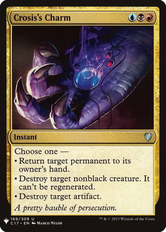 Crosis's Charm [Mystery Booster]