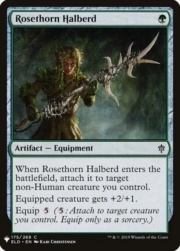 Rosethorn Halberd [The List]