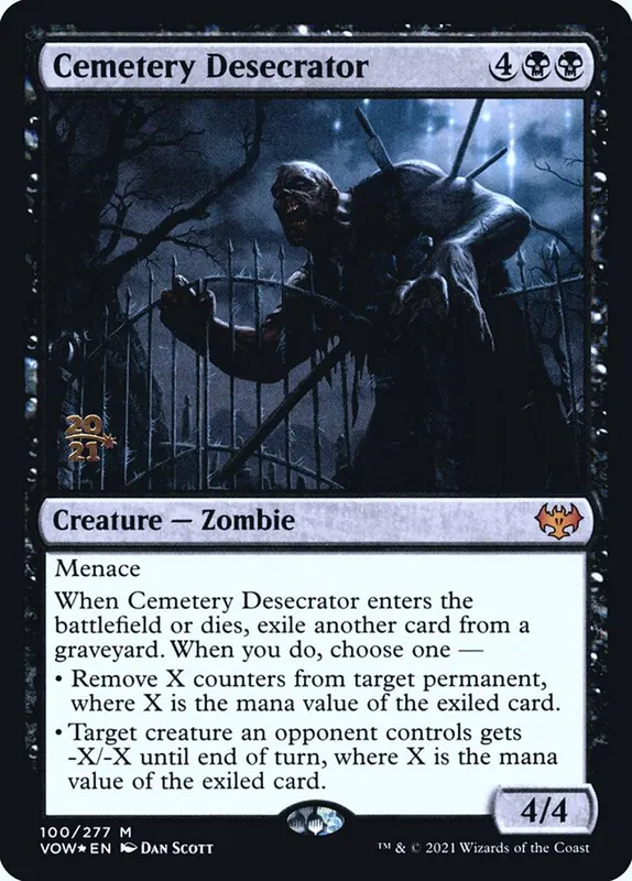 Cemetery Desecrator [Innistrad: Crimson Vow Promos]