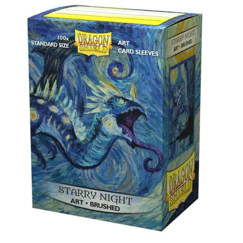 DRAGONSHIELDS STARRY NIGHT ART BRUSHED