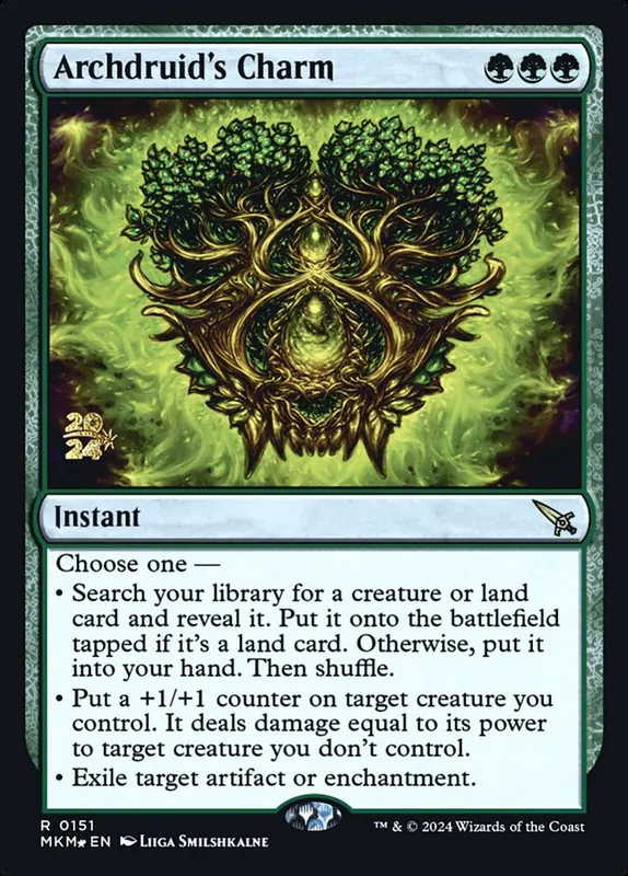 Archdruid's Charm [Murders at Karlov Manor Promos]