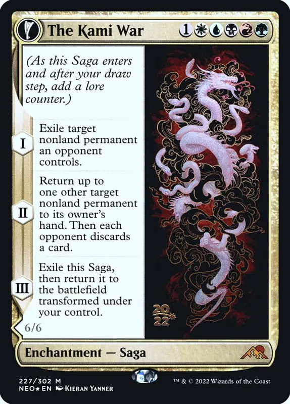The Kami War // O-Kagachi Made Manifest [Kamigawa: Neon Dynasty Promos]