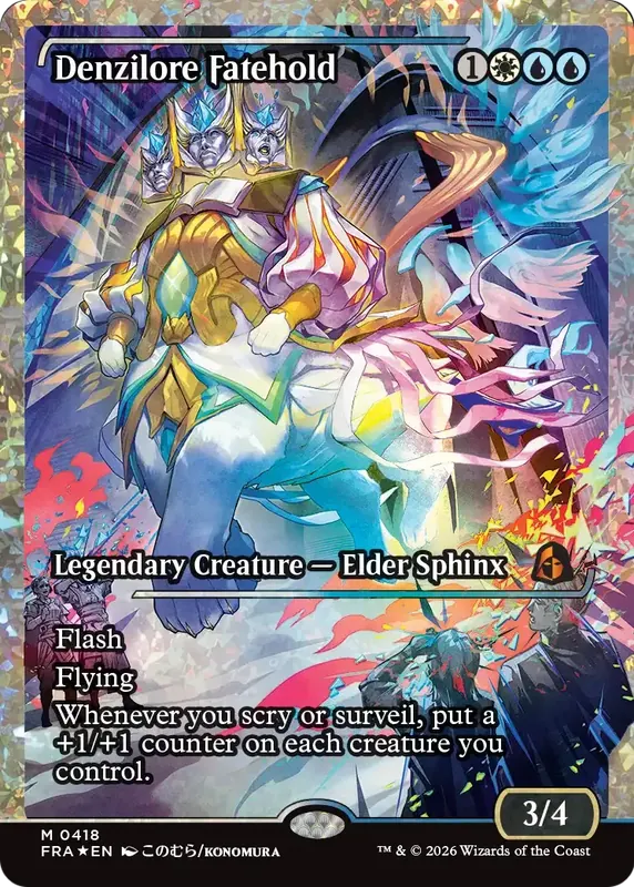 Denzilore Fatehold (Showcase) (Fracture Foil) (0418) [Reality Fracture]