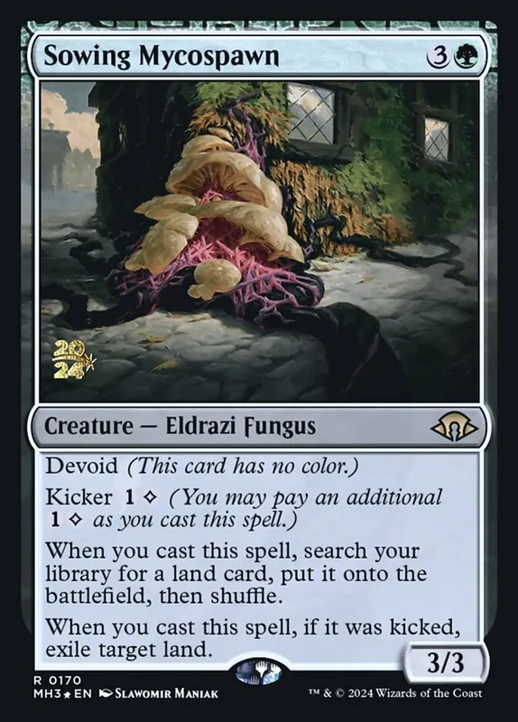 Sowing Mycospawn [Modern Horizons 3 Promos]