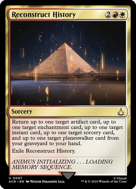 Reconstruct History [Assassin's Creed]