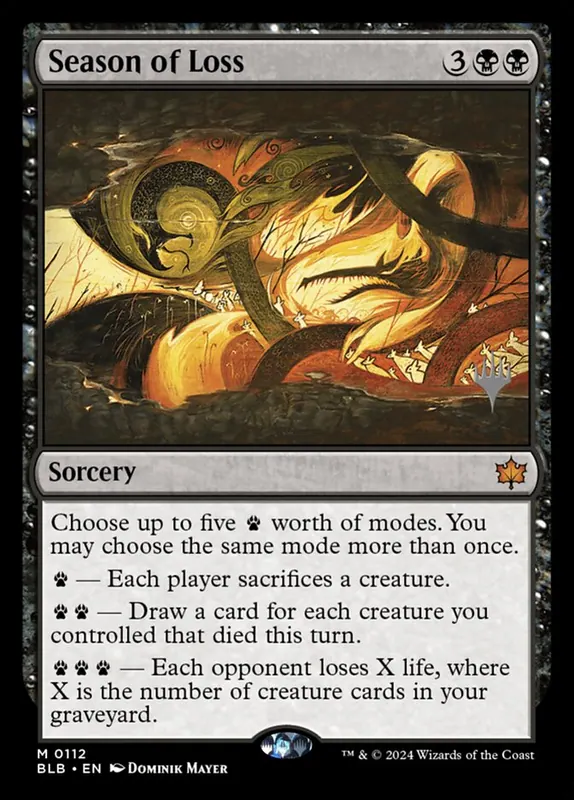 Season of Loss [Bloomburrow Promos]