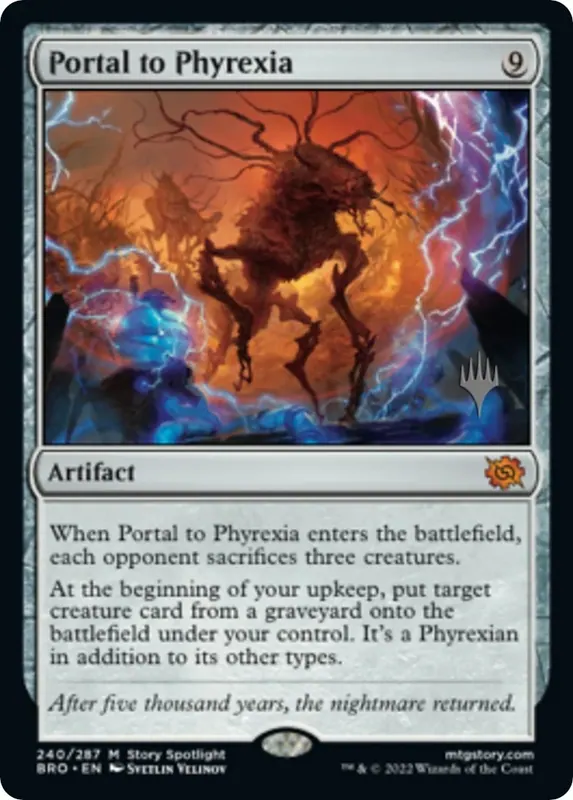 Portal to Phyrexia (Promo Pack) [The Brothers' War Promos] - Español