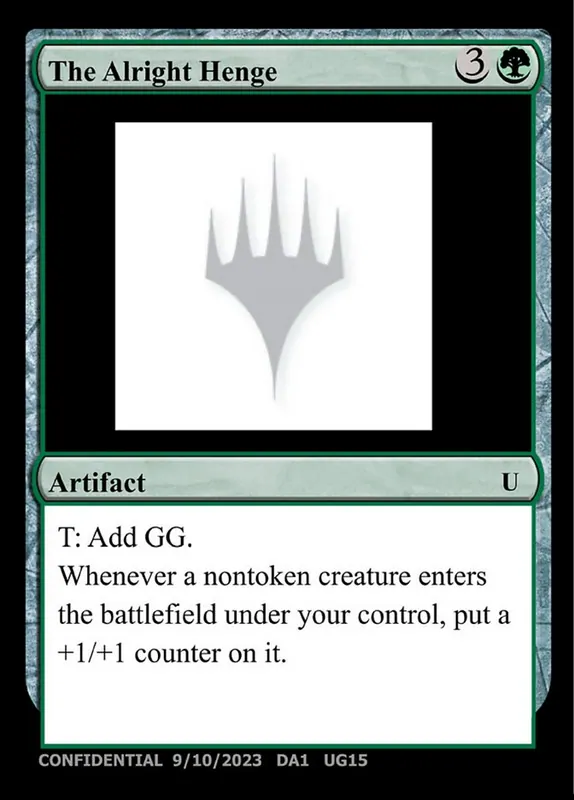The Alright Henge [Unknown Event]
