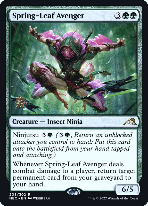 Spring-Leaf Avenger [Kamigawa: Neon Dynasty Promos]
