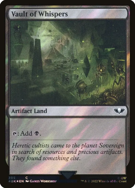 Vault of Whispers [Warhammer 40,000 Commander]