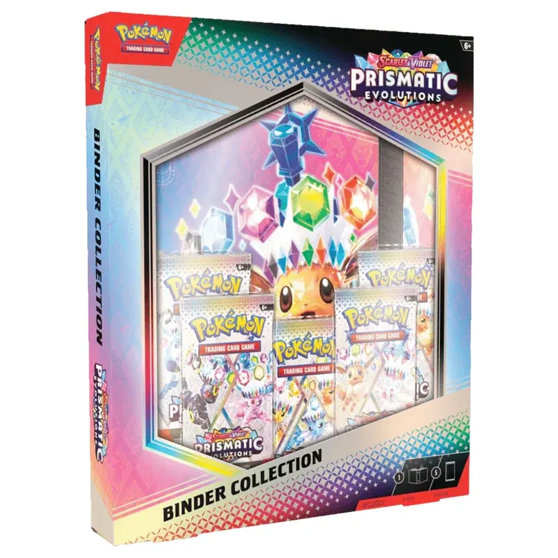 Pokémon - Prismatic Evolutions - Binder Collection - Ingles