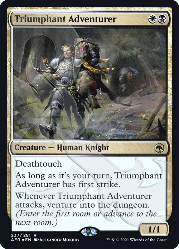Triumphant Adventurer [Adventures in the Forgotten Realms Promos]