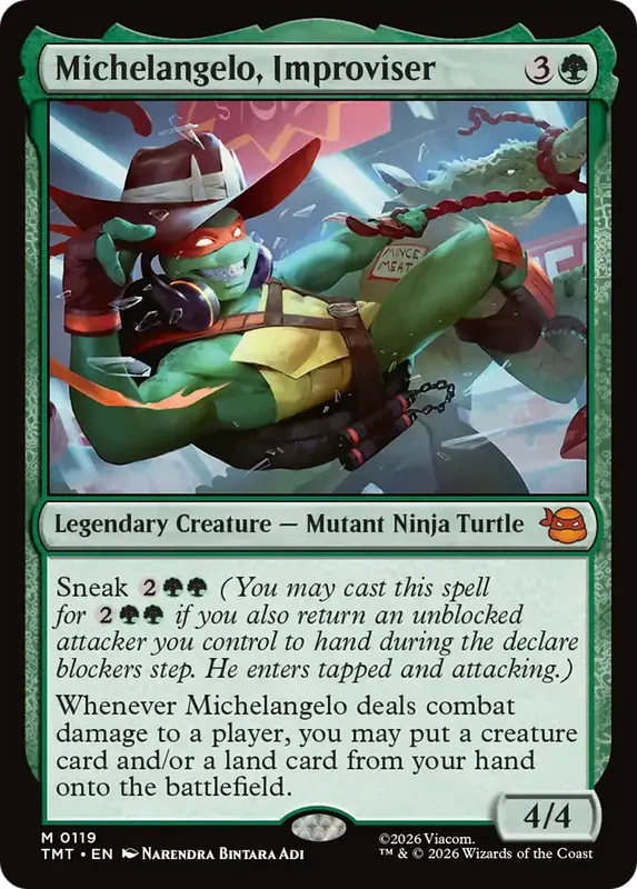 Michelangelo, Improviser [Teenage Mutant Ninja Turtles] - Español