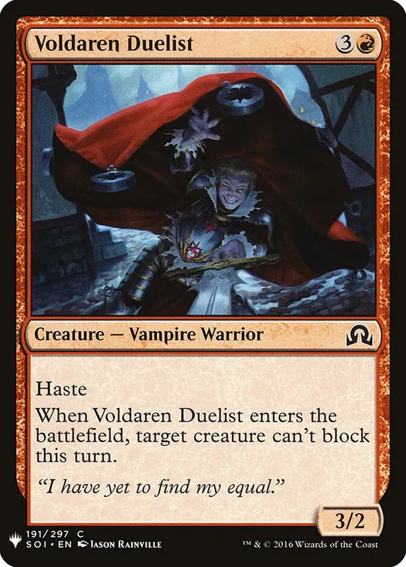 Voldaren Duelist [The List]