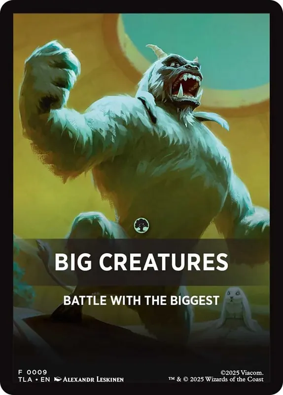 Big Creatures [Avatar: The Last Airbender Beginner Box Front Cards]