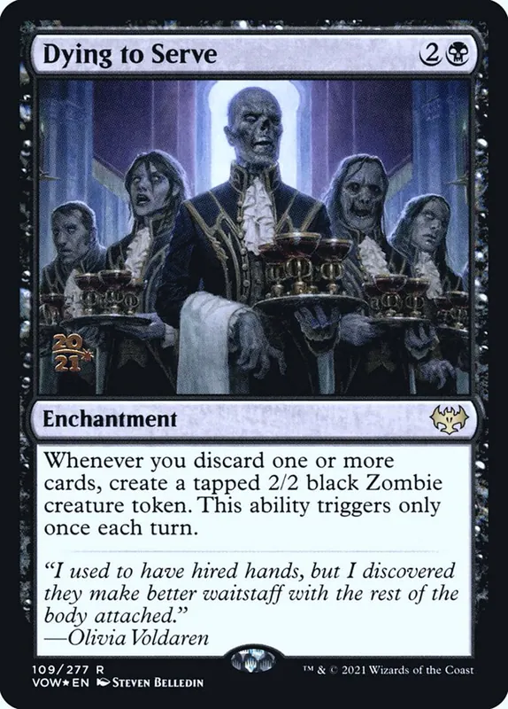 Dying to Serve [Innistrad: Crimson Vow Promos]