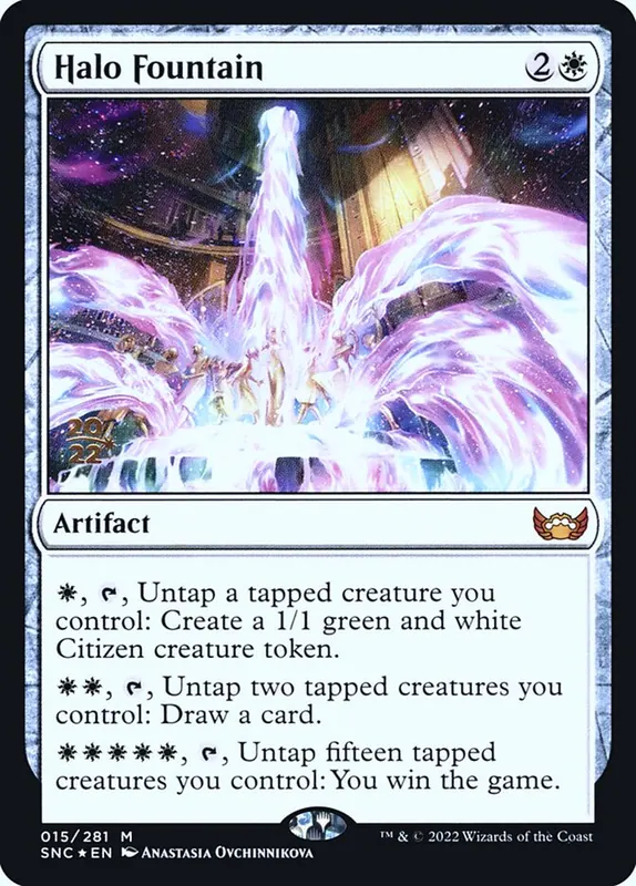 Halo Fountain [Streets of New Capenna Promos]