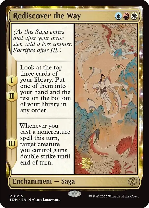 Rediscover the Way - Español [Tarkir: Dragonstorm Prerelease Promos]