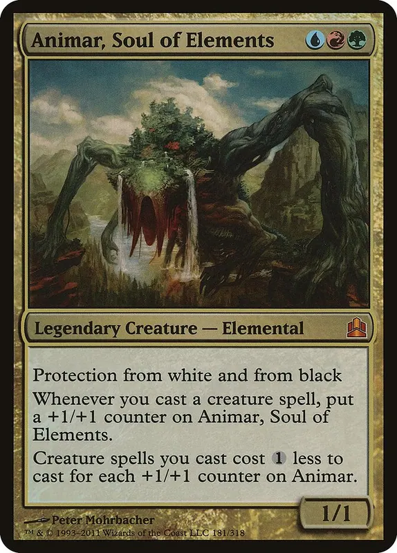 Animar, Soul of Elements [Commander 2011 Oversized]
