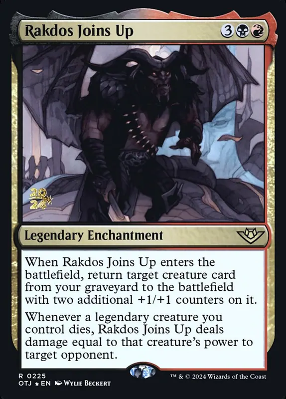 Rakdos Joins Up [Outlaws of Thunder Junction Promos]