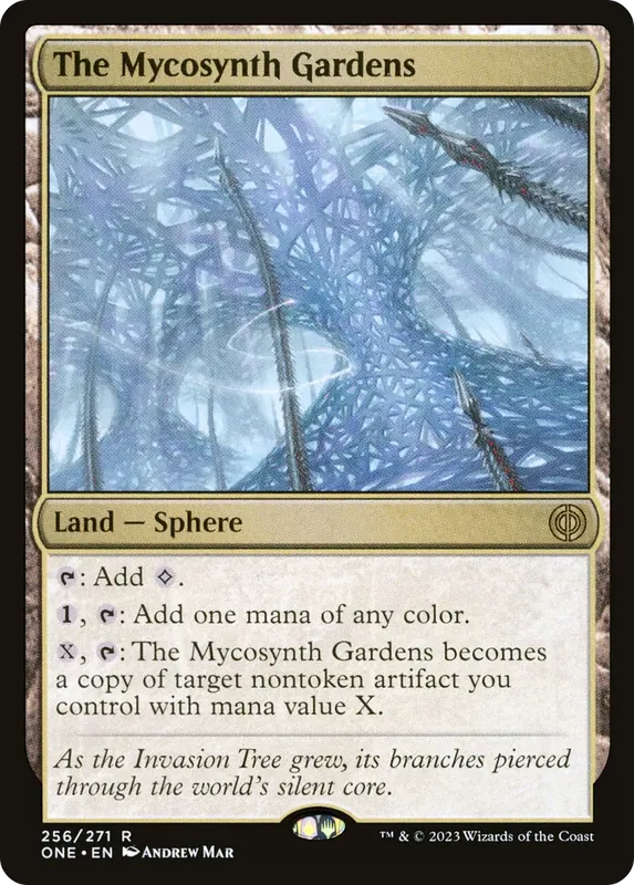 The Mycosynth Gardens [Phyrexia: All Will Be One] - Español