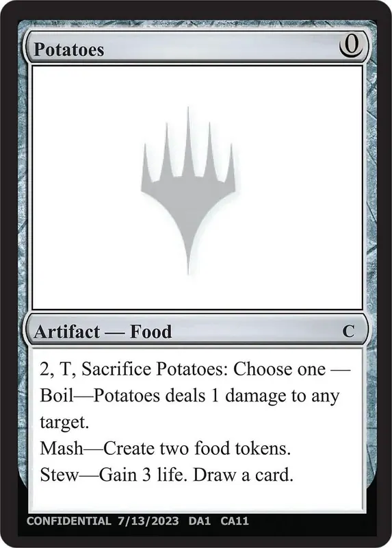 Potatoes [Mystery Booster]