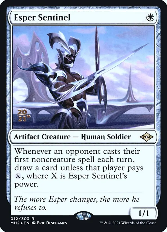 Esper Sentinel [Modern Horizons 2 Promos]