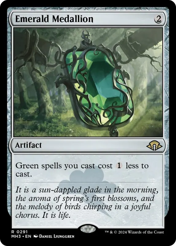 Emerald Medallion [Modern Horizons 3] - Español