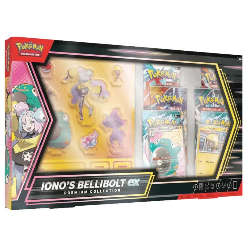 Pokémon - Iono´s Bellibolt Ex Premium Collection - Ingles